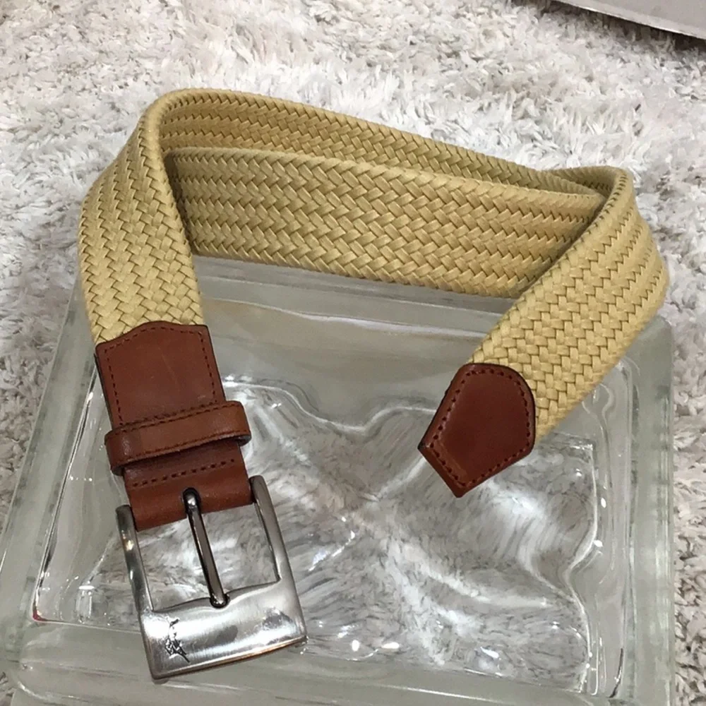 Tommy Bahama woven belt Italy/Spain 36